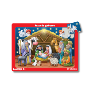 Legpuzzel Jezus is geboren