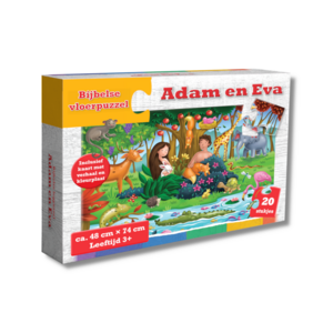 Vloerpuzzel Adam en Eva