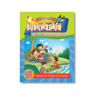 Lees &amp; kleur Bijbelverhalen (NT)