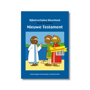 Bijbelverhalen kleurboek NT (blauw)