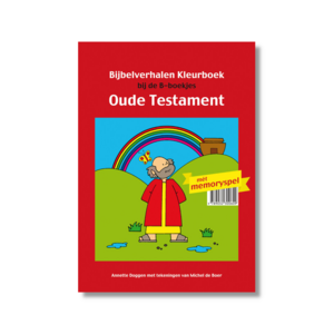 Bijbelverhalen kleurboek OT (rood)