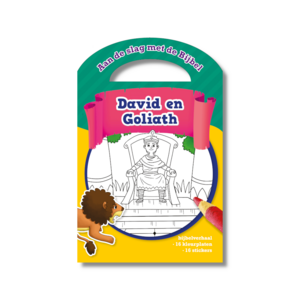 Kleurboek David en Goliath incl. stickers