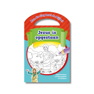 Kleurboek Jezus is opgestaan incl. stickers