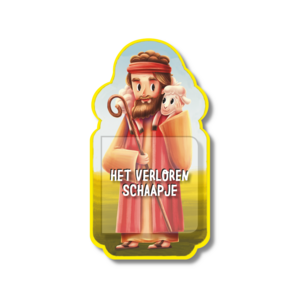 Het verloren schaapje op foam