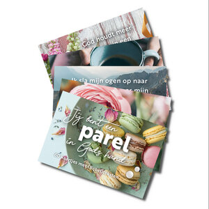 Cadeaukaartjes Jij bent een parel in Gods hand