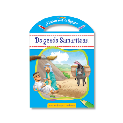 Kleurboek De goede Samaritaan
