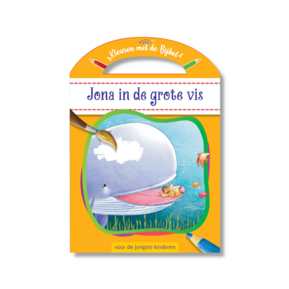 Kleurboek Jona in de grote vis