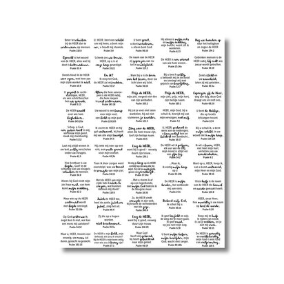 Stickervel 60 Bijbelteksten (NBV)